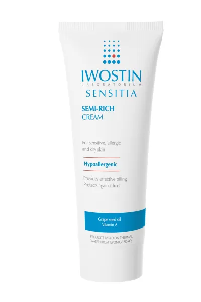 Pusriebis kremas IWOSTIN SENSITIA 150ml