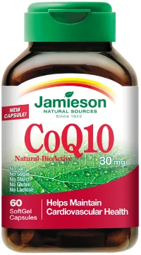 Kofermentas JAMIESON COENZYME Q10 30mg kapsulės N60