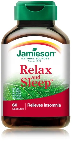 Maisto papildas JAMIESON Relax&Sleep N60
