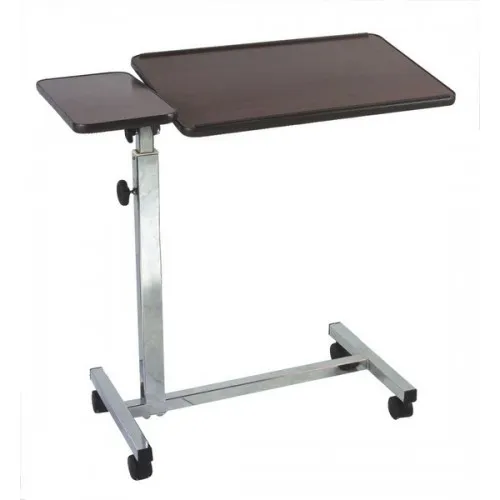 Ligonio staliukas virš lovos su ratukais