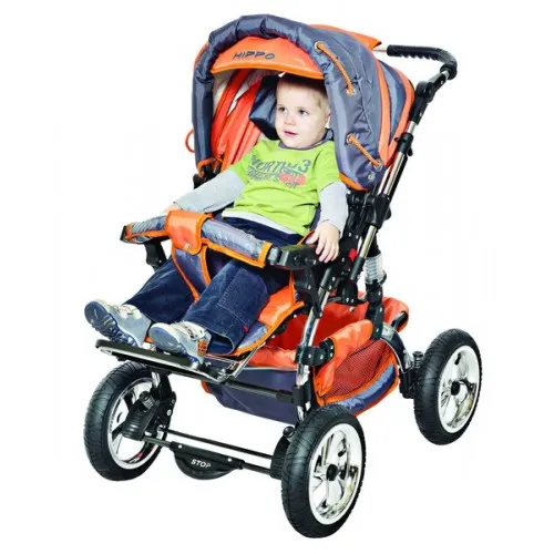 Vežimėlis vaikui valdomas palydovo HIPPO