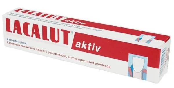 Dantų pasta nuo paradantozės LACALUT AKTIV 75ml