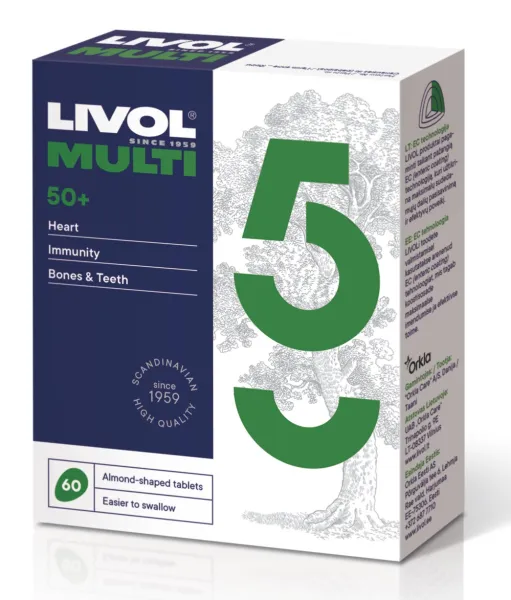 Maisto papildas LIVOL MULTI 50+ N60