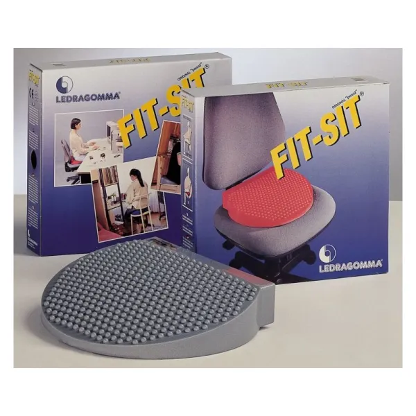 Masažuojantis kėdės pagrindas FIT SIT pilkas 38x38cm