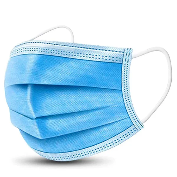 Medicininė 3-jų sluoksnių vienkartinė veido kaukė, steriliame įpakavime (10 vnt)