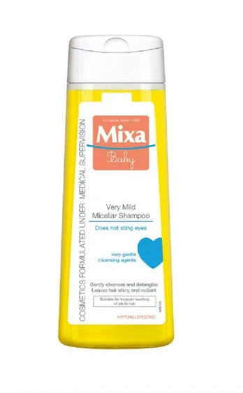 MIXA Baby labai švelnus micelinis šampūnas vaikams 250ml