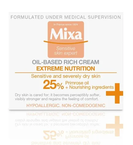 MIXA maitinamasis kremas sausai ir labai sausai odai 50ml