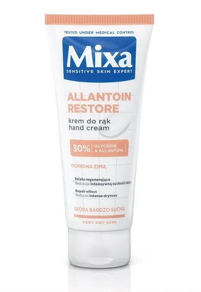 MIXA kremas regeneruojantis pažeistą ir labai sausą rankų odą 100ml