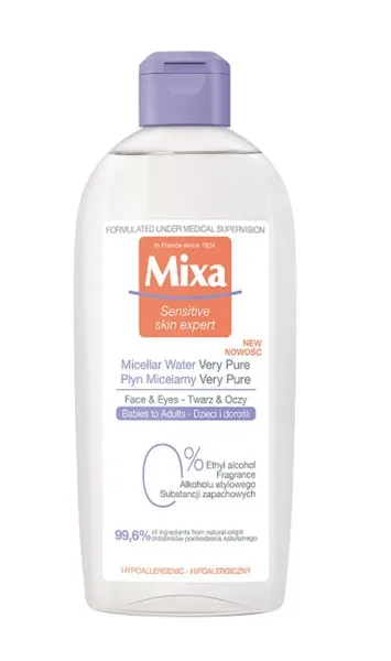 MIXA micelinis vanduo Very Pure 400ml
