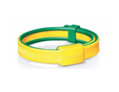 Apyrankė nuo uodų, erkių, mašalų MOUSTICARE N1 (geltona)