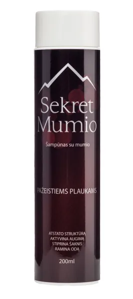 Šampūnas MUMIO stiprinantis plaukus 200ml