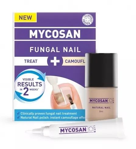 MYCOSAN rinkinys nuo grybelio Treat + Camouflage Fungal Nail