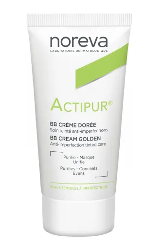 NOREVA ACTIPUR tonuotas tamsaus atspalvio dieninis kremas 30ml