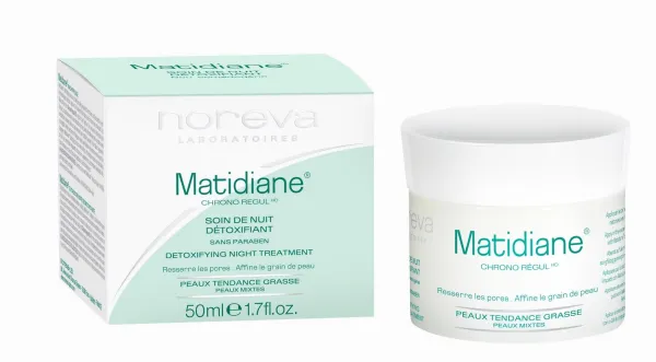 NOREVA MATIDIANE naktinis kremas detoksikuojantis 50ml