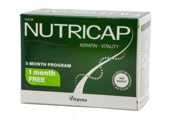 Maisto papildas plaukms NUTRICAP N90