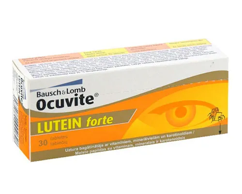 Maisto papildas OCUVITE LUTEIN FORTE N30