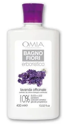 Dušo želė natūrali su levandų aliejumi OMIA 400ml