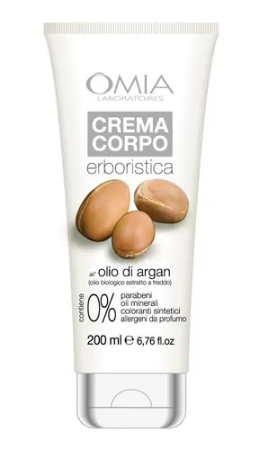 Kremas natūralus veidui ir kūnui su argano aliejumi OMIA 200ml