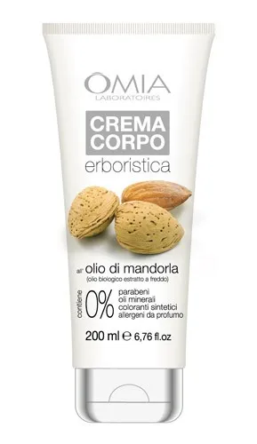 Kremas natūralus veidui ir kūnui su migdolų aliejumi OMIA 200ml