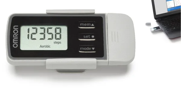 Žingsniamatis OMRON Walking Style PRO 2.0 (su USB jungtimi ir progr. įranga)