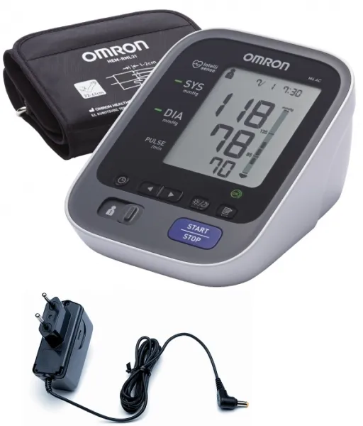 Automatinis kraujospūdžio matuoklis OMRON M6 AC (su adapteriu)