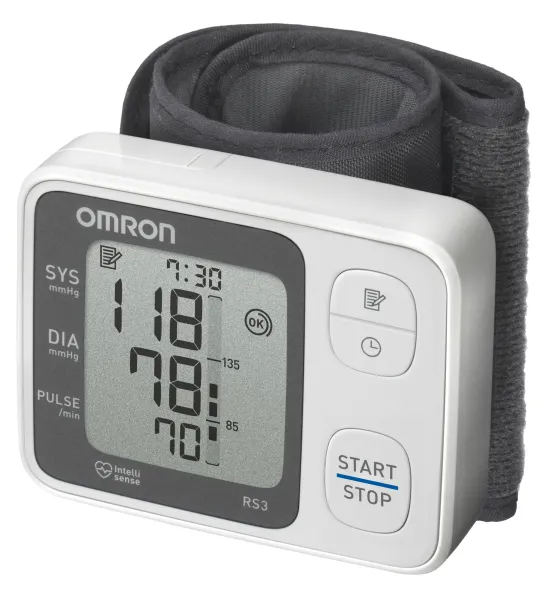 Riešinis kraujospūdžio matuoklis OMRON RS3