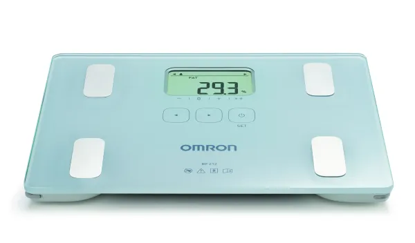 Kūno sudėties matuoklis su svarstyklėmis OMRON BF-212