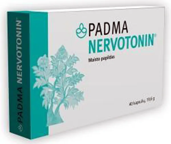 Maisto papildas PADMA NERVOTONIN kapsulės N40