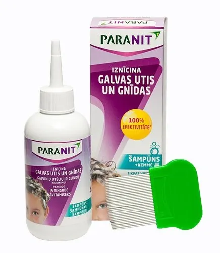 PARANIT šampūnas nuo utėlių ir glindų 200ml