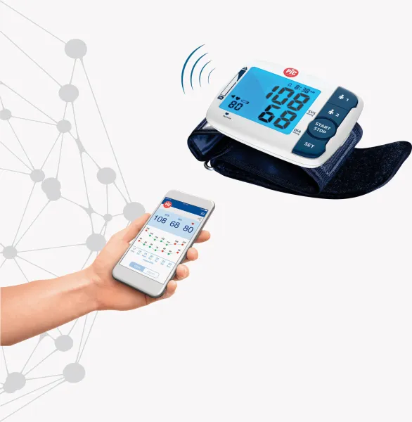 Kraujospūdžio matuoklis riešinis PIC MOBILE RAPID WRIST su BT