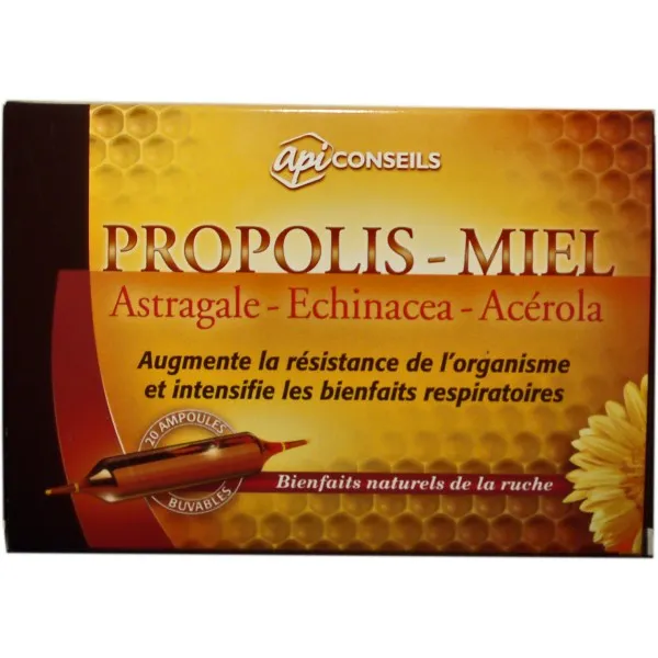 Propolio ampulės 20x10ml