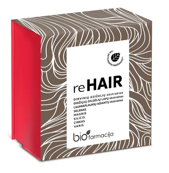 Maisto papildas reHAIR plaukams milteliai N28