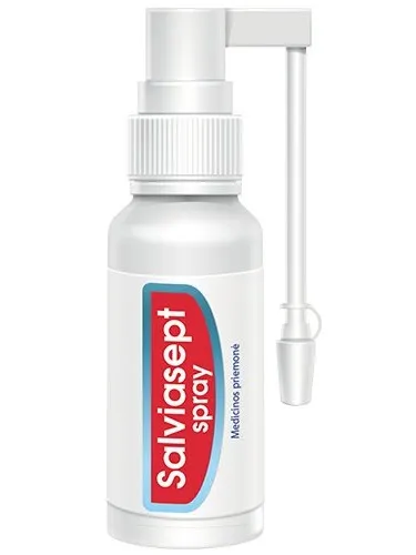 SALVIASEPT Spray gerklės purškalas 20ml