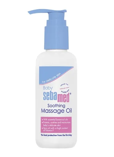 Raminamasis masažo aliejus kūdikiams SEBAMED BABY 150ml