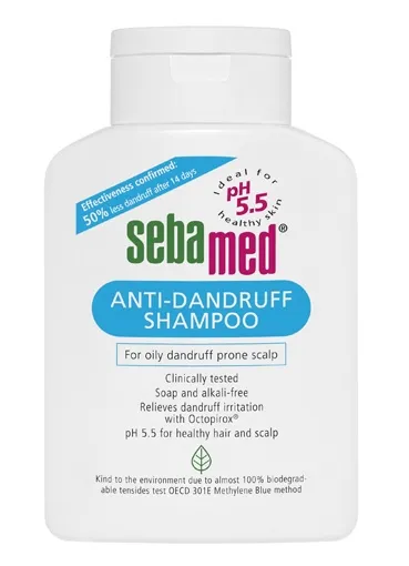Šampūnas nuo pleiskanų SEBAMED 200ml