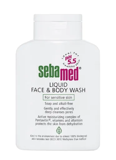Veido ir kūno prausiamoji emulsija SEBAMED 200ml