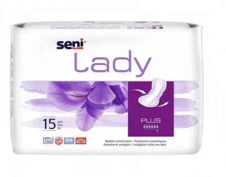 Įklotai urologiniai moterims SENI LADY Plus N15