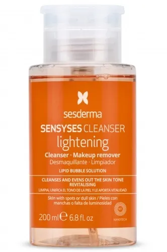 SESDERMA SENSYSES LIGHTENING skaistinantis liposominis valiklis 200ml