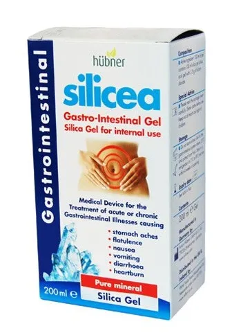 Maisto papildas SILICEA virškinamo trakto gelis 200ml