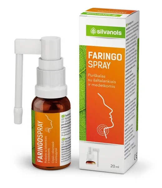 Faringospray purškalas gerklei 20ml
