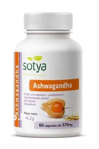 Maisto papildas HERBIN Ašvaganda kapsulės N60