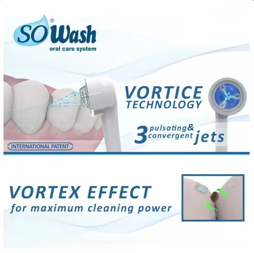 SoWash irigatoriaus antgaliai VORTICE 2 vnt.