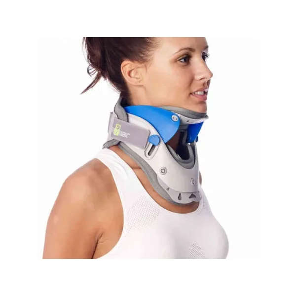 Tvirtai fiksuojantis reguliuojamo aukščio kaklo įtvaras TEYDER