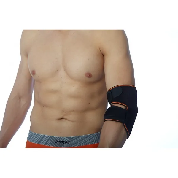 Elastinis alkūnės įtvaras sportininkams TEYDER Sport (juodas)