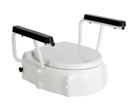 Tualeto paaukštinimas su dangčiu ir porankiais