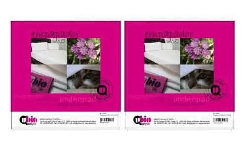 Daugkartinis, absorbuojantis 4 sluoksnių paklotas 90X85cm (Ubio)