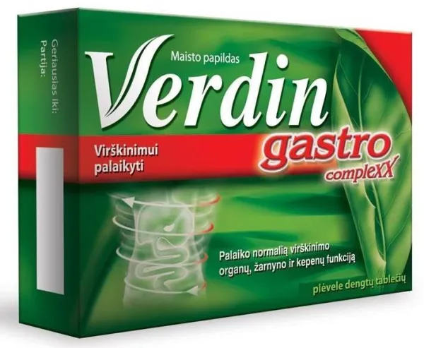 Maisto papildas VERDIN GASTRO N30