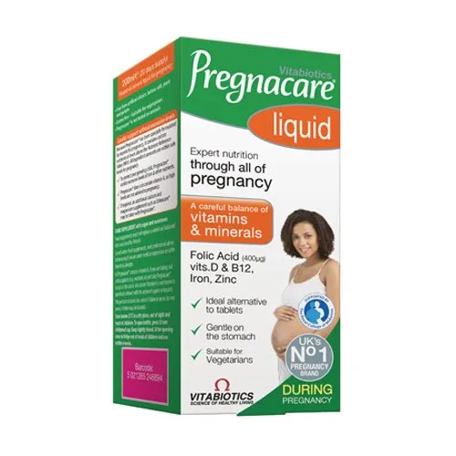Maisto papildas VITABIOTICS Pregnacare geriamasis skystis 200ml