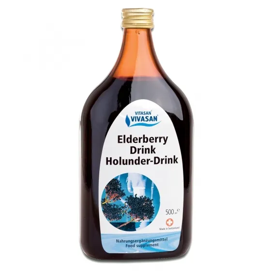 Gėrimas JUODUOGIS ŠEIVAMEDIS VIVASAN 500ml