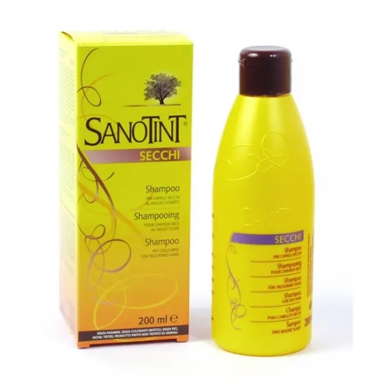 Šampūnas sausiems plaukams SECCHI SANOTINT 200ml